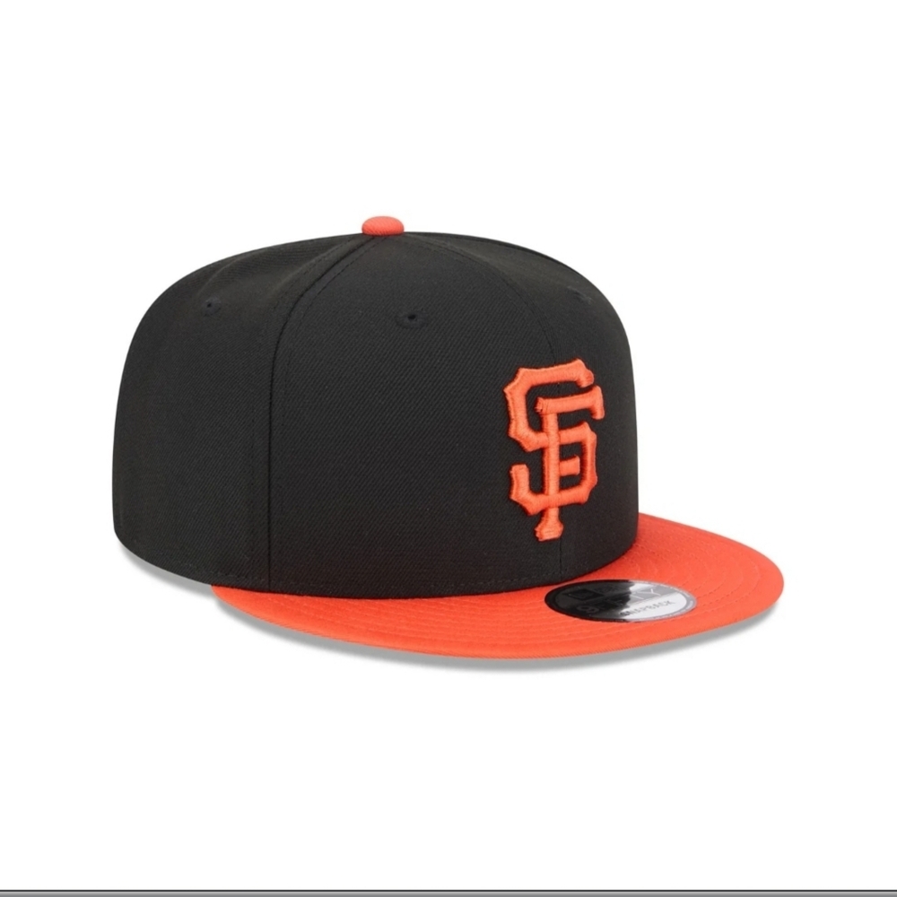 San Francisco Giants 59FIFTY New Era Black & Orange Baseball Hat Size 7 1/8